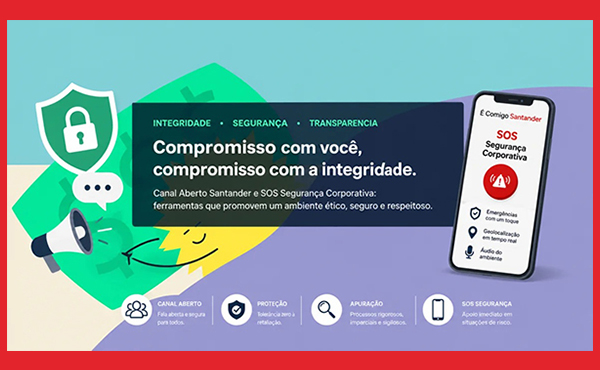 CONTEC debate com Santander medidas de integridade, proteção ao denunciante e segurança corporativa