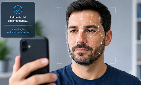 Prova de vida e biometria nos bancos: selfie, reconhecimento facial e o que fazer quando trava