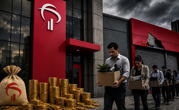 Lucro do Bradesco atinge R$ 6,8 bilhões, com demissões e fechamento de agências
