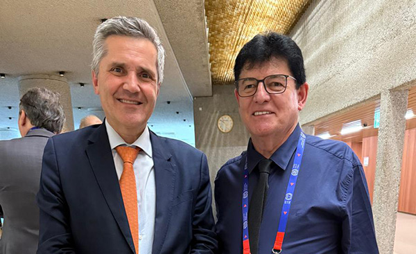 Gladir representa Contec e UGT em evento com a Fenaban na 114ª Conferência da OIT, na Suíça
