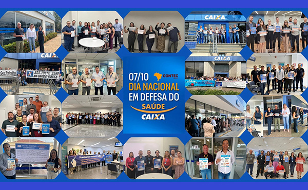 Em defesa do Saúde Caixa: “A mobilização não pode parar”