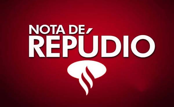 NOTA DE REPÚDIO