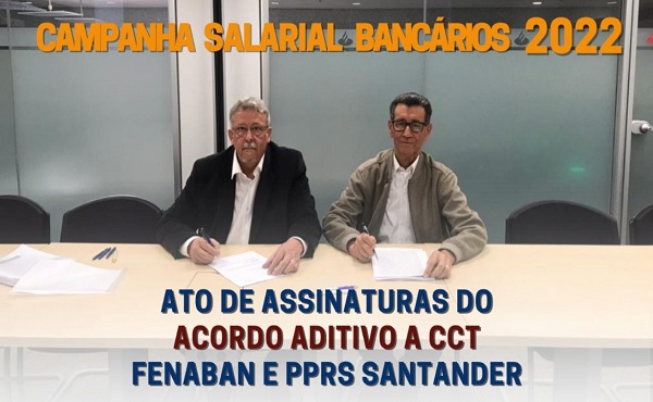 Acordo Coletivo de Trabalho do Santander assinado e direitos garantidos